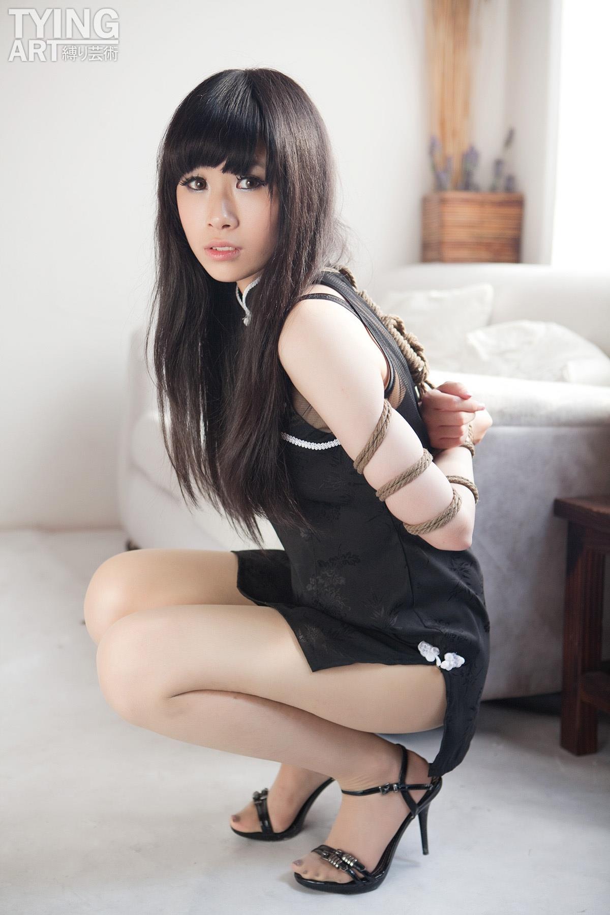 [禁忌摄影]Taboo-love NO.097 TyingArt 縛リ芸術 Yuko Chinese Dress & Gag 1[32P/12MB]