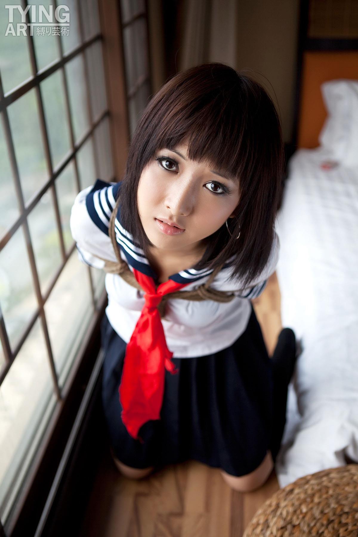 [禁忌摄影]Taboo-love NO.090 TyingArt 縛リ芸術 Shiryl School Girl[27P/6.69MB]