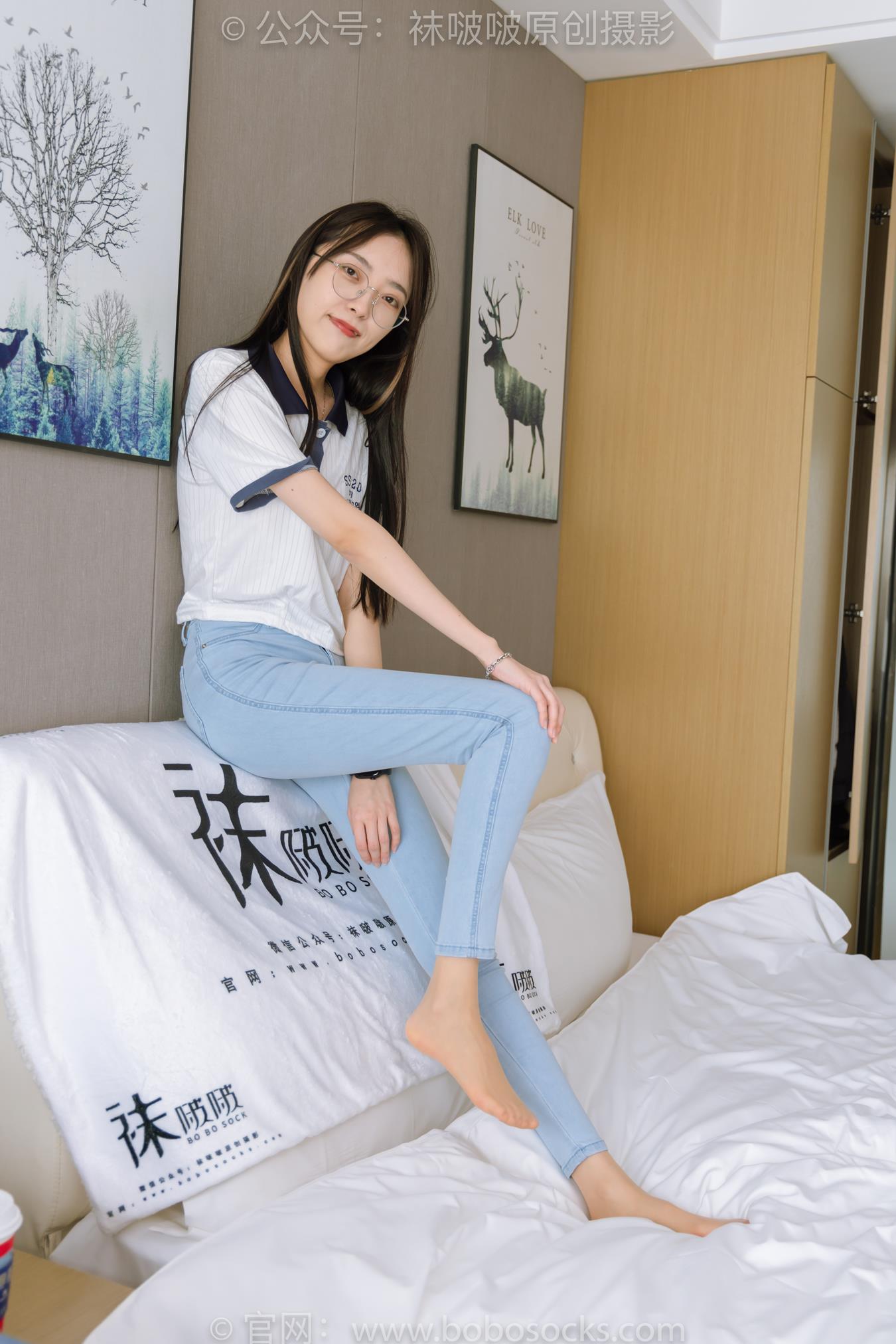 [BoBoSocks袜啵啵]NO.161 稚予-贝壳头板鞋、肉丝、裤里丝[140P/1V/5.56GB]