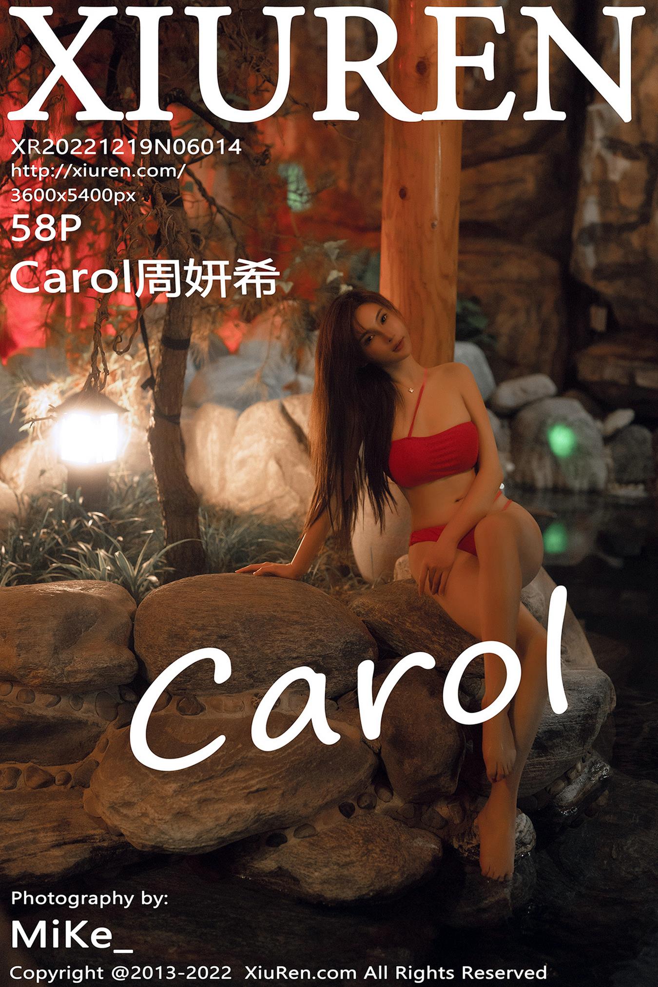 [Xiuren秀人网]2022.12.19 NO.6014 Carol周妍希[58+1P/521MB]