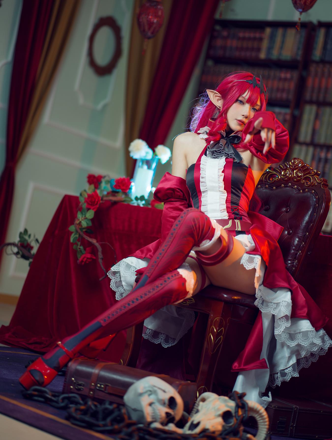 动漫博主 阿包也是兔娘 FATE妖精骑士崔斯坦 [34P/251MB]