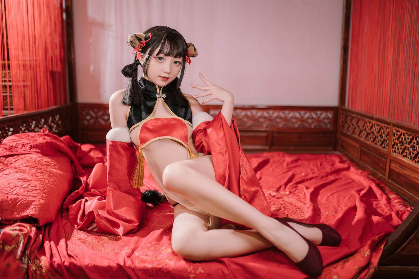 花铃 - 虎团团[84P/768MB]