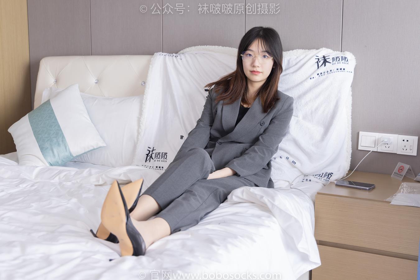 [BoBoSocks袜啵啵]NO.172 小甜豆-高跟鞋、肉丝、ol风[139P/1V/5.63GB]