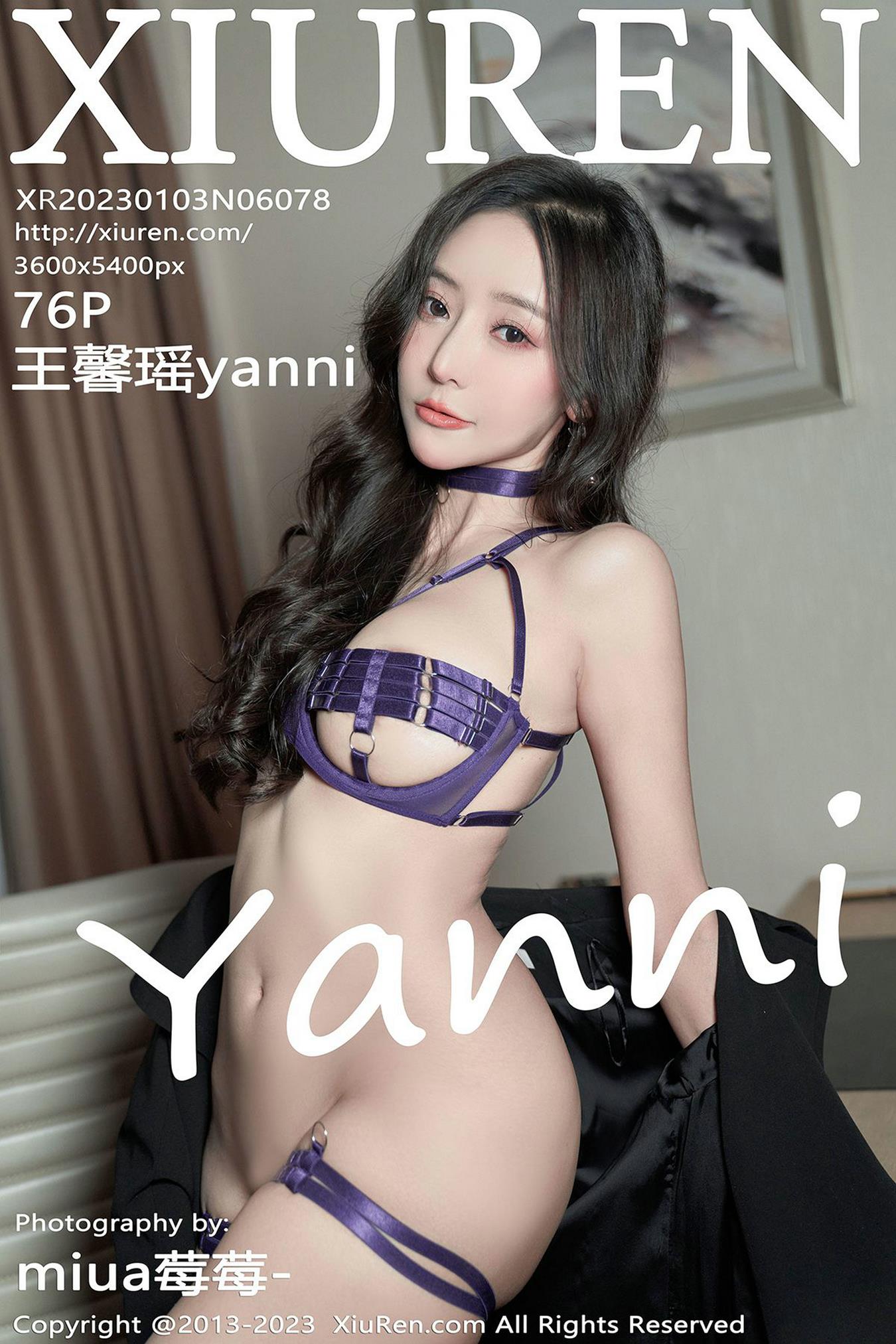 [Xiuren秀人网]2023.01.03 NO.6078 王馨瑶Yanni[76+1P/590MB]
