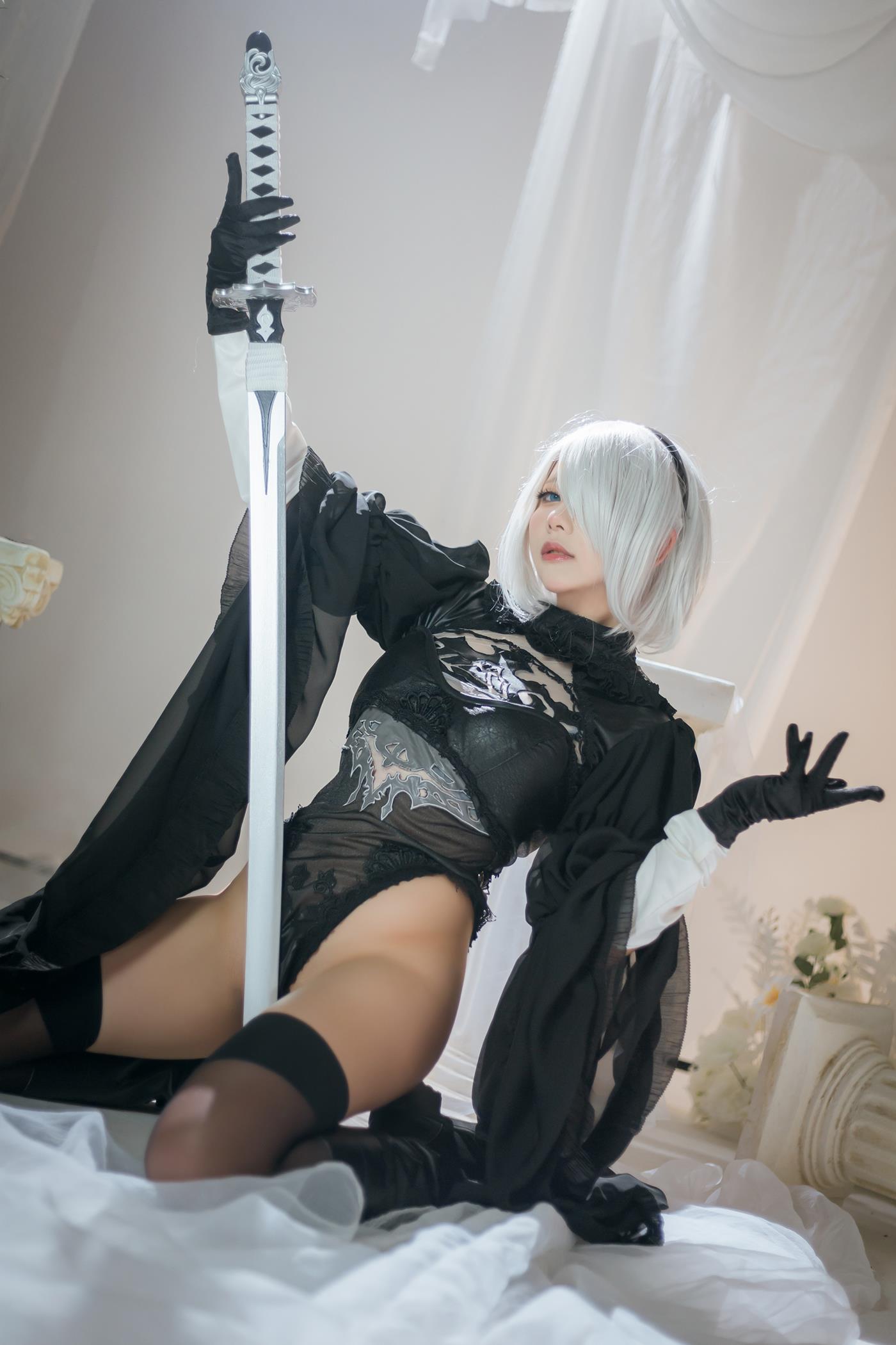 是一只熊仔吗 - Nier 2B Dress Ver[6P/15MB]