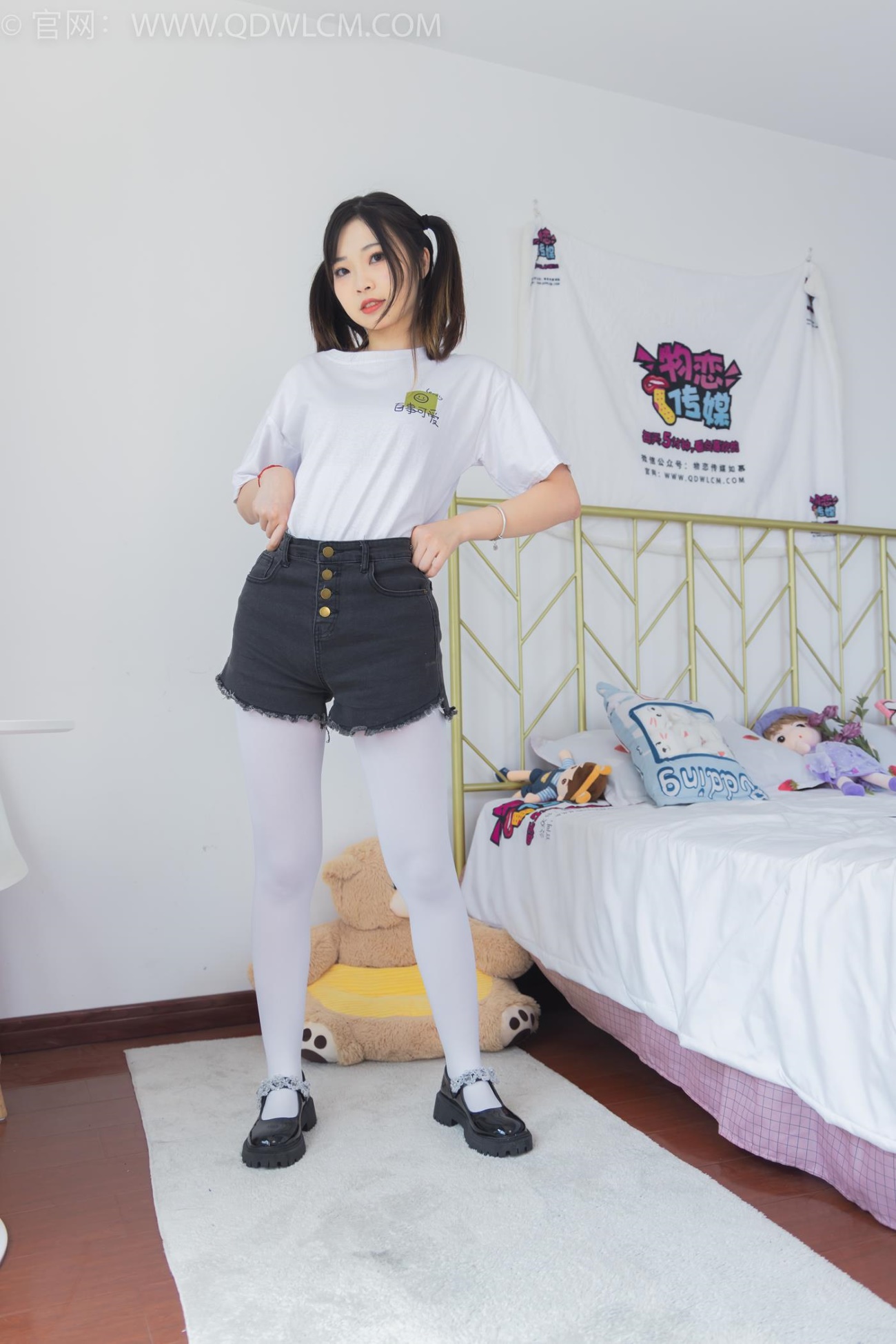 物恋传媒 NO.1451 挽挽-俏皮双马尾[151P/1V/3.06GB]