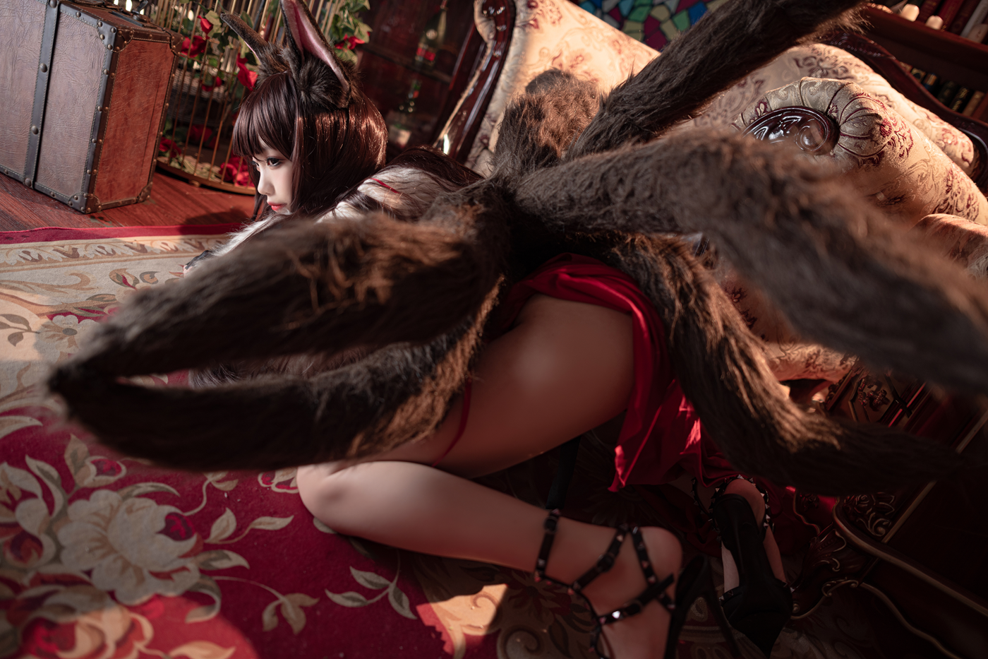 狐玖玖 - 碧蓝航线 赤城[17P/1.11GB]