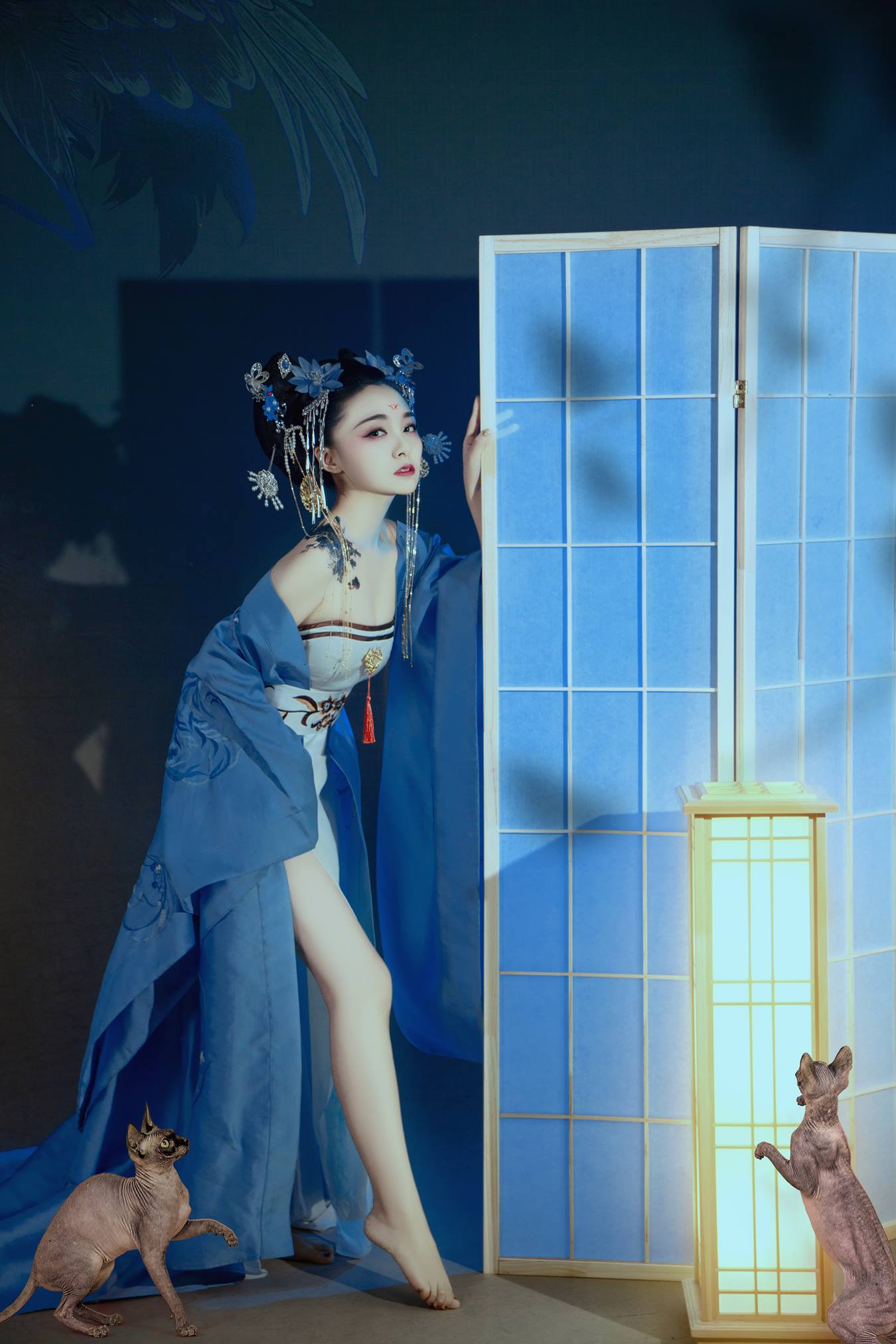 [YITUU艺图语] 2022.03.23 夜笙鹤2 倩宝 [22P/632MB]