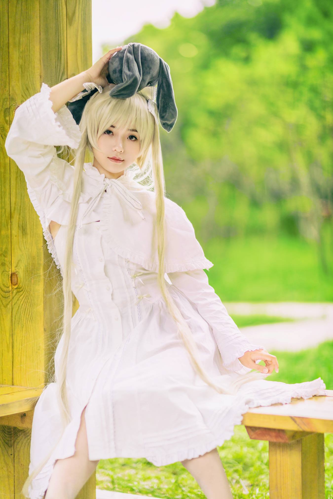 [YITUU艺图语] 2022.03.31 春日野穹兔耳斗篷 十夜 [23P/724MB]