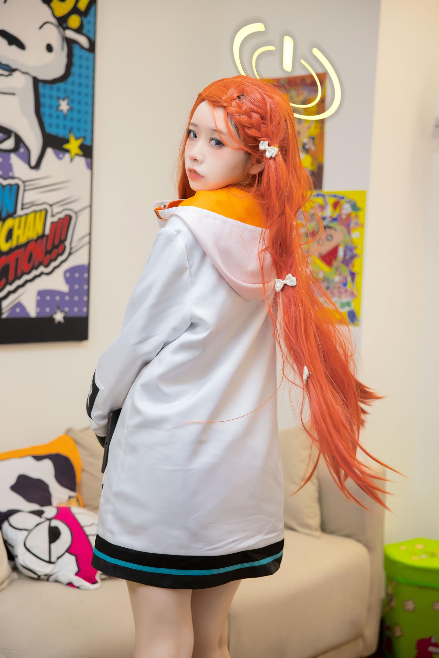 动漫博主G44不会受伤  碧蓝档案 花岡柚子 [25P/465MB]