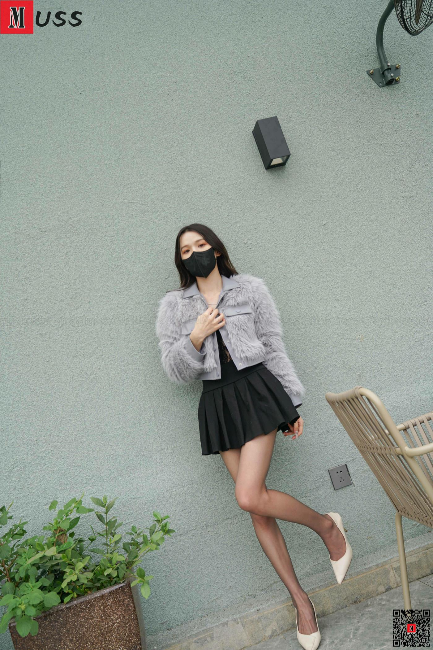 [MussGirl慕丝女郎]NO.418 性感黑裙A[60P/124MB]