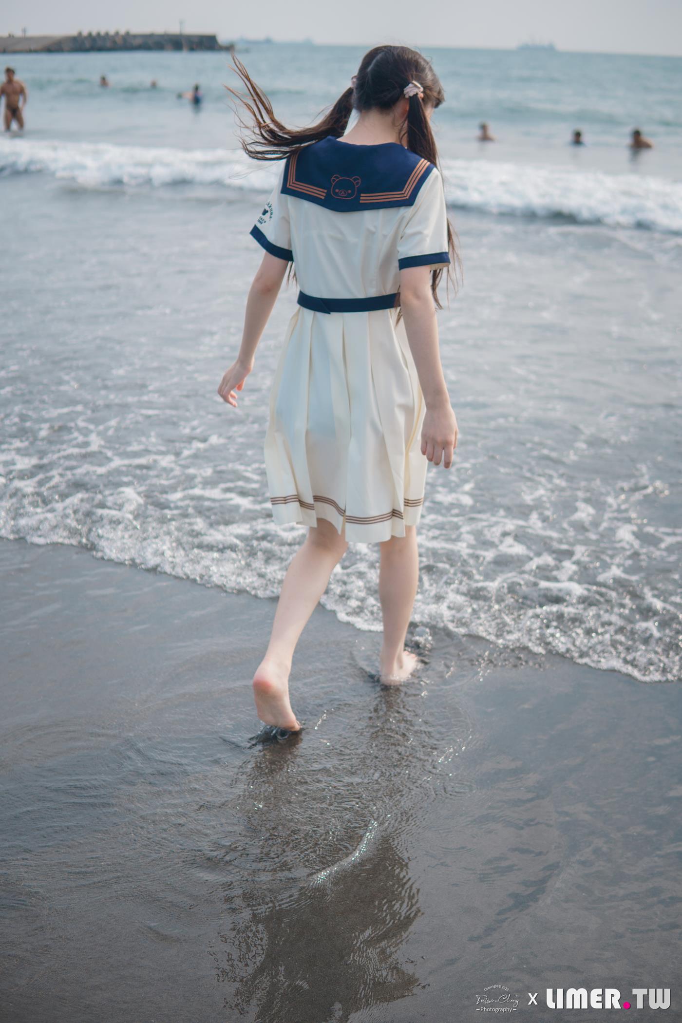 Limerence原创 NO.044 海蓝 JK盛夏服海边戏水[300P/1V/2.32GB]