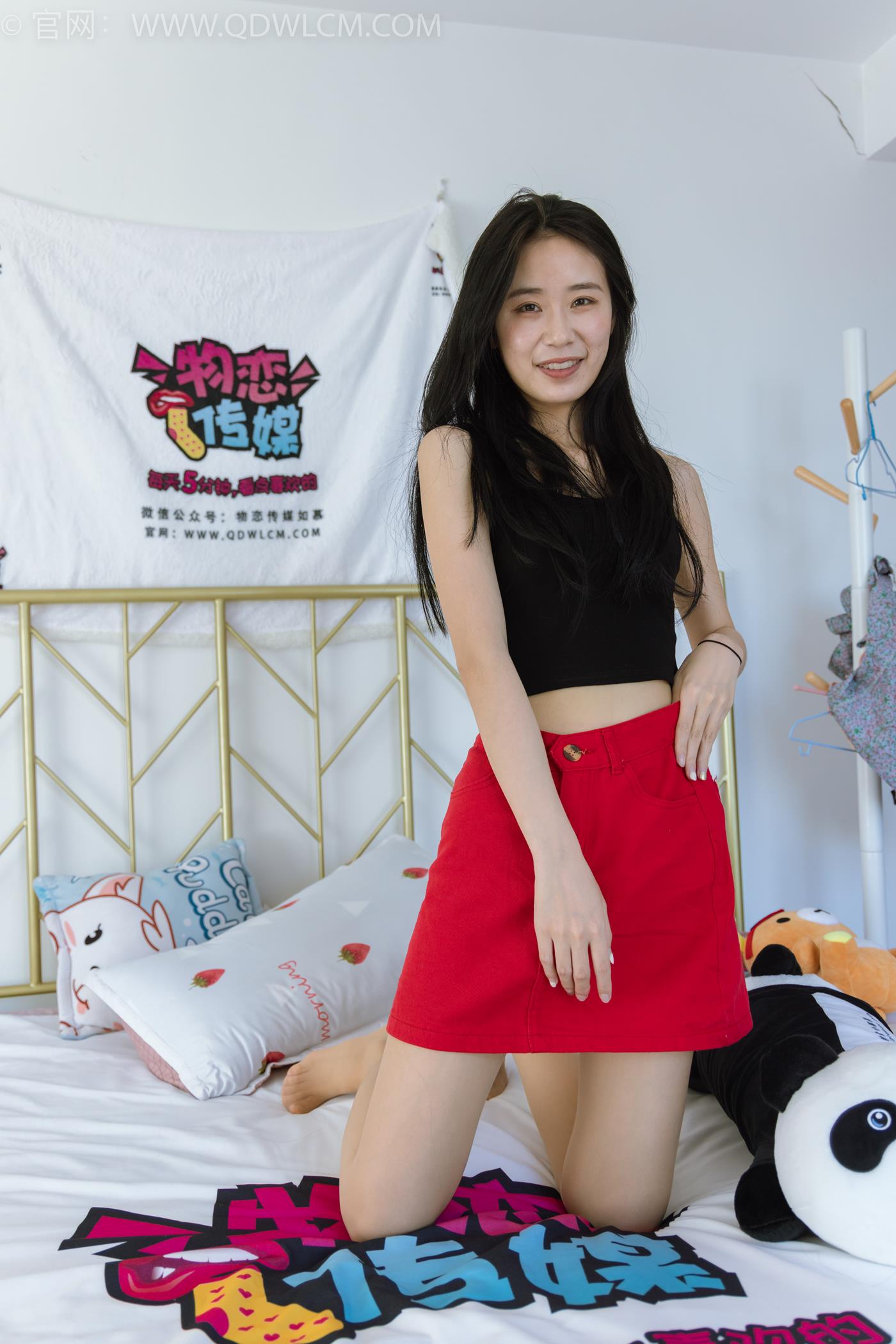 物恋传媒 NO.1464 菜菜-红与黑[155P/1V/3.91GB]