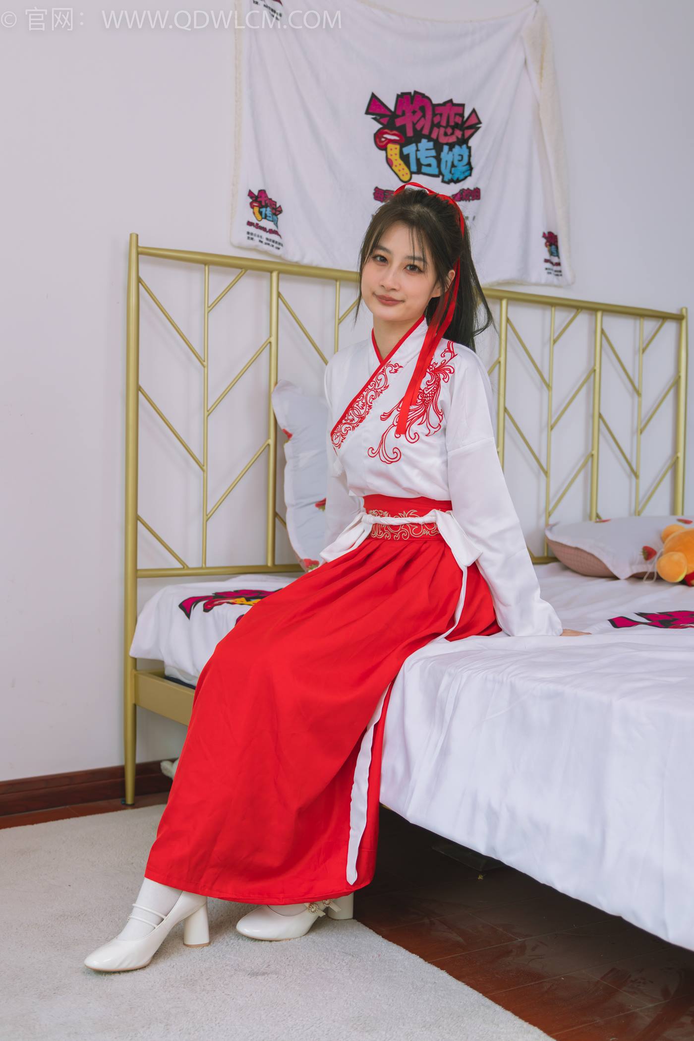 物恋传媒 NO.1482 卿卿-红衣少女[170P/1V/5.92GB]