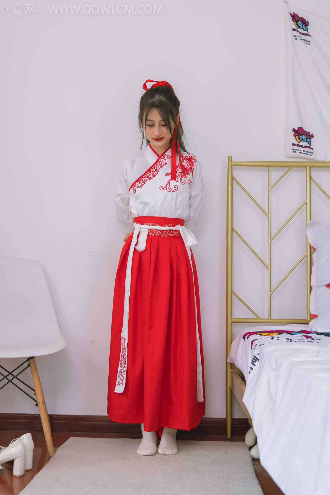 物恋传媒 NO.1482 卿卿-红衣少女[170P/1V/5.92GB]