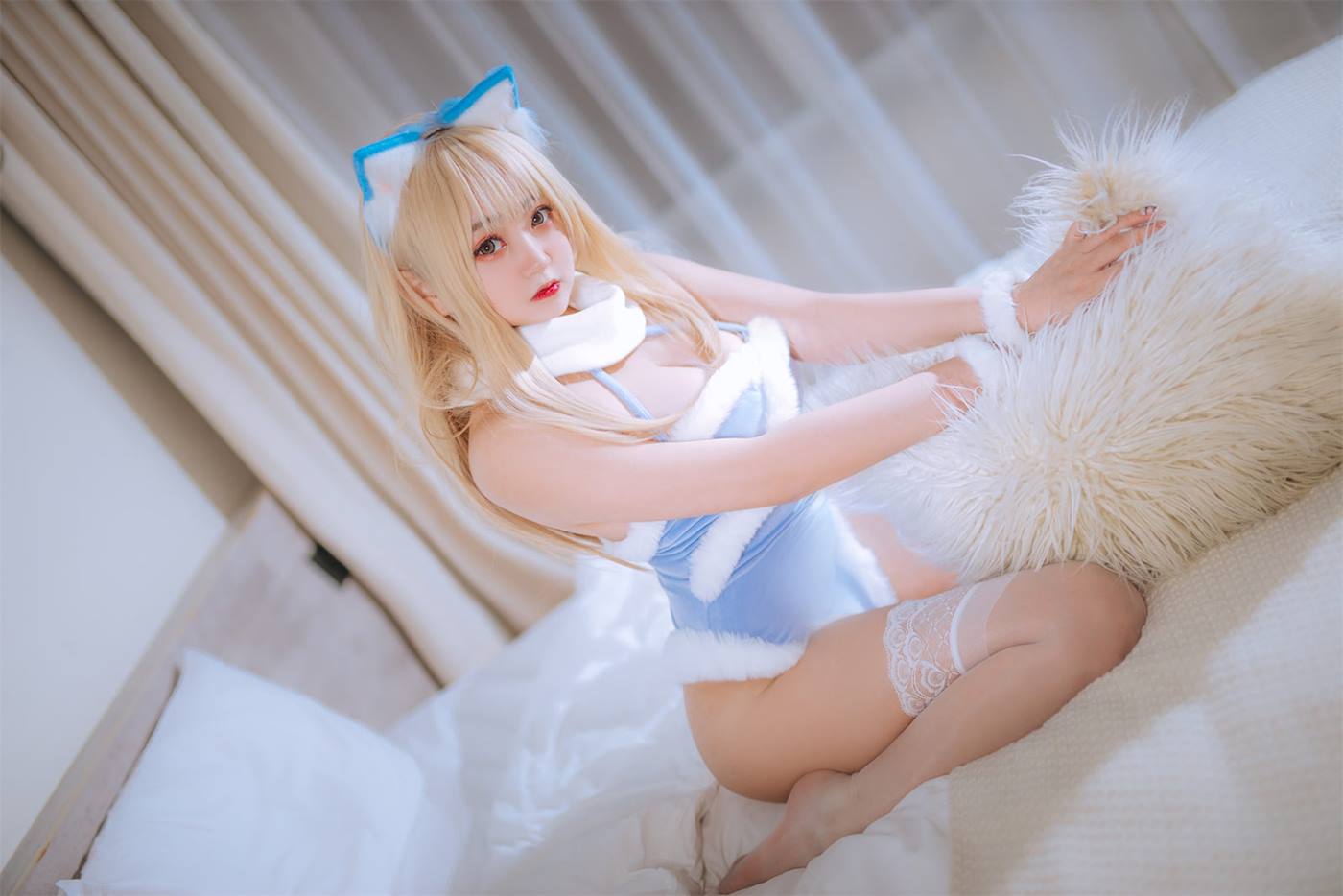 动漫博主 恩田直幸 蓝色连体猫猫 [31P/191MB]