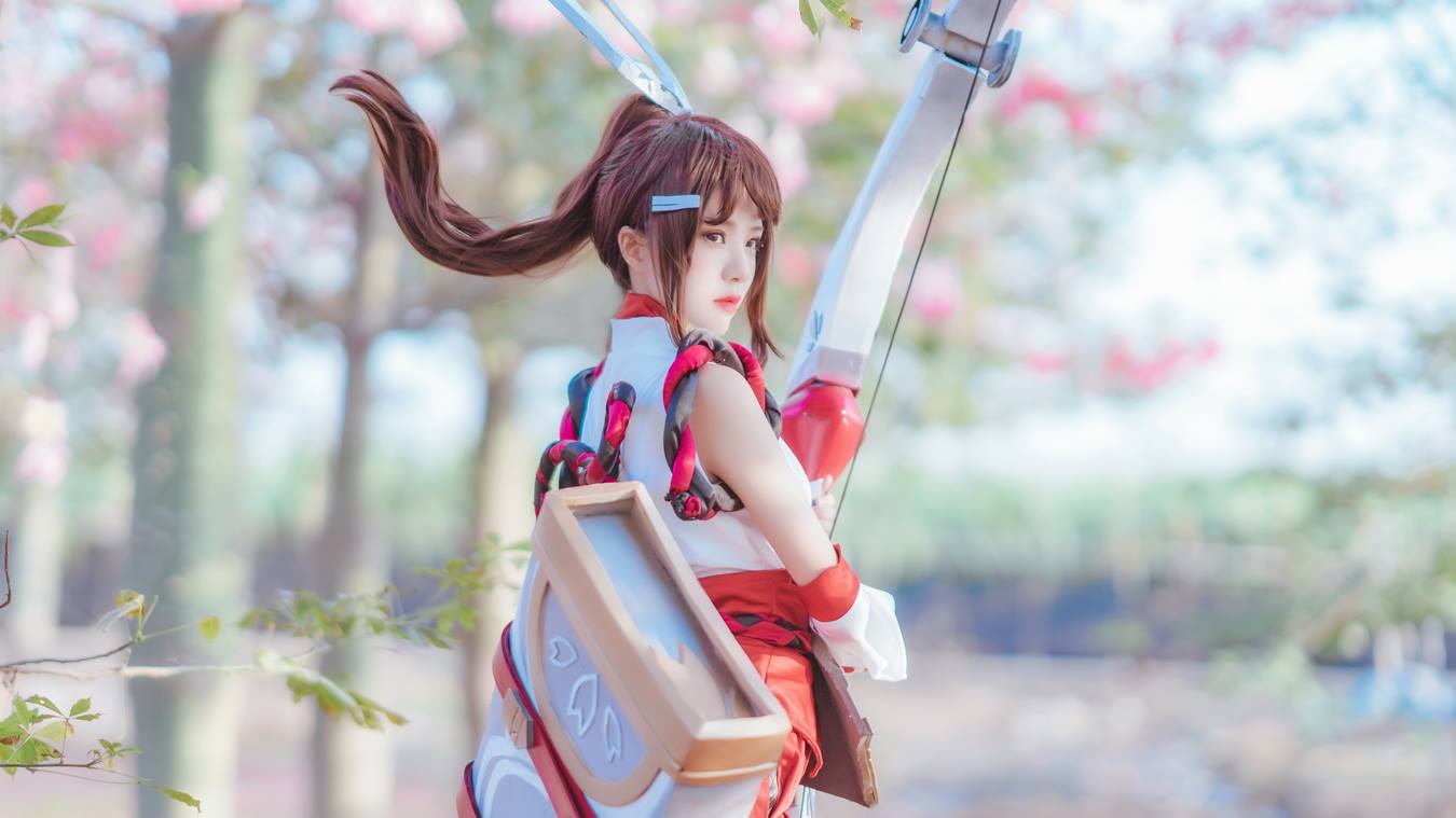 [YITUU艺图语] 2022.04.19 花见巫女 桜桃喵 [33P/632MB]