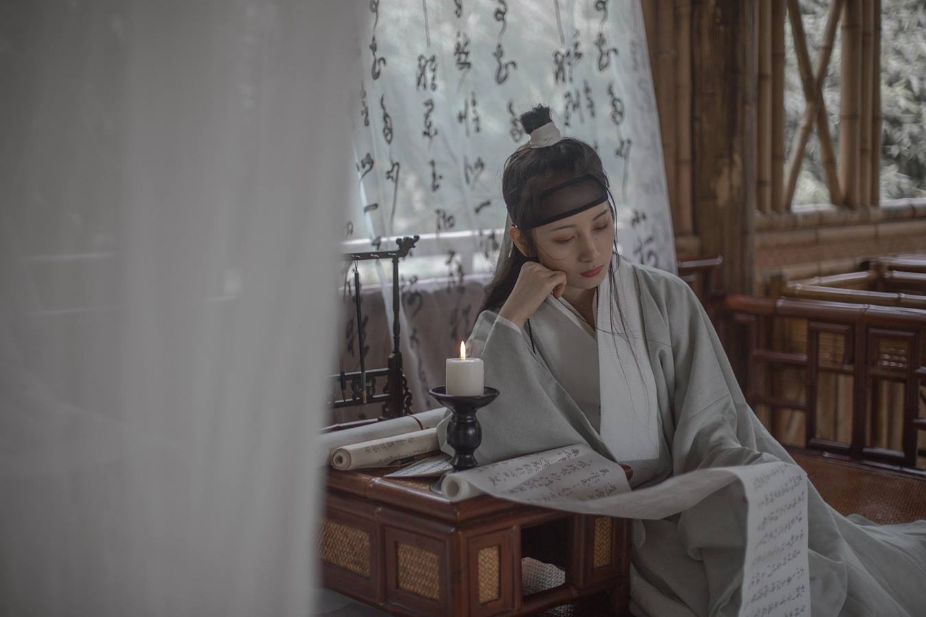 [YITUU艺图语] 2022.04.04 空山松子落，幽人应未眠 五月的三花猫 [28P/168MB]