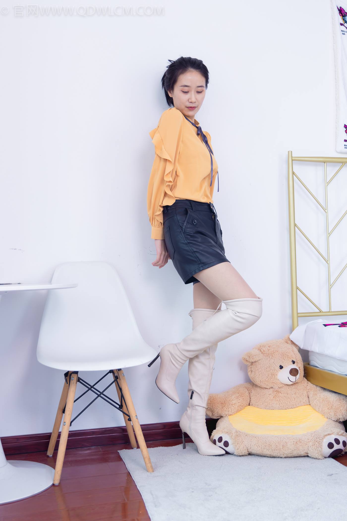 物恋传媒 NO.1496 菜菜-橘色郁金香[176P/1V/3.44GB]