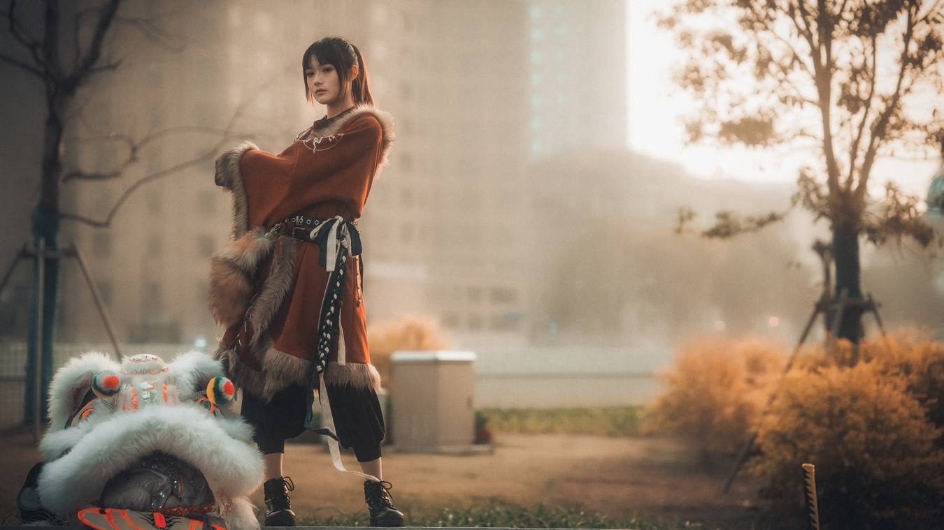 [YITUU艺图语] 2022.04.20 舞狮少女 兔子Zzz不吃胡萝卜 [46P/548MB]