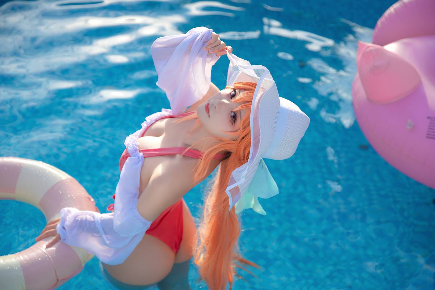 伊喵君 碧蓝航线 黎塞留泳装[30P/263MB]