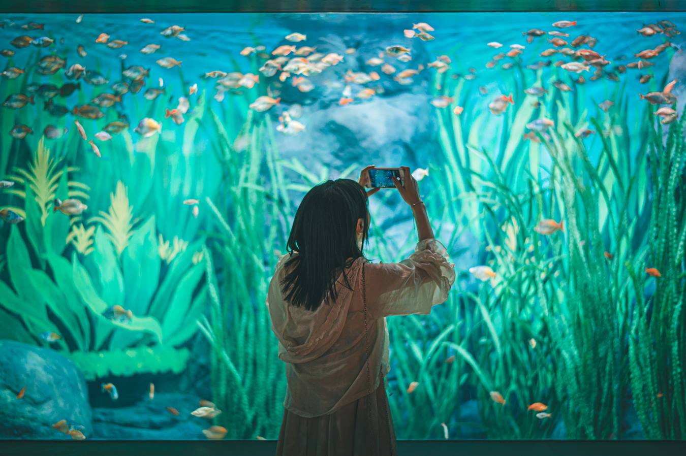 [YITUU艺图语] 2022.04.15 海洋水族馆 丸子 [21P/413MB]