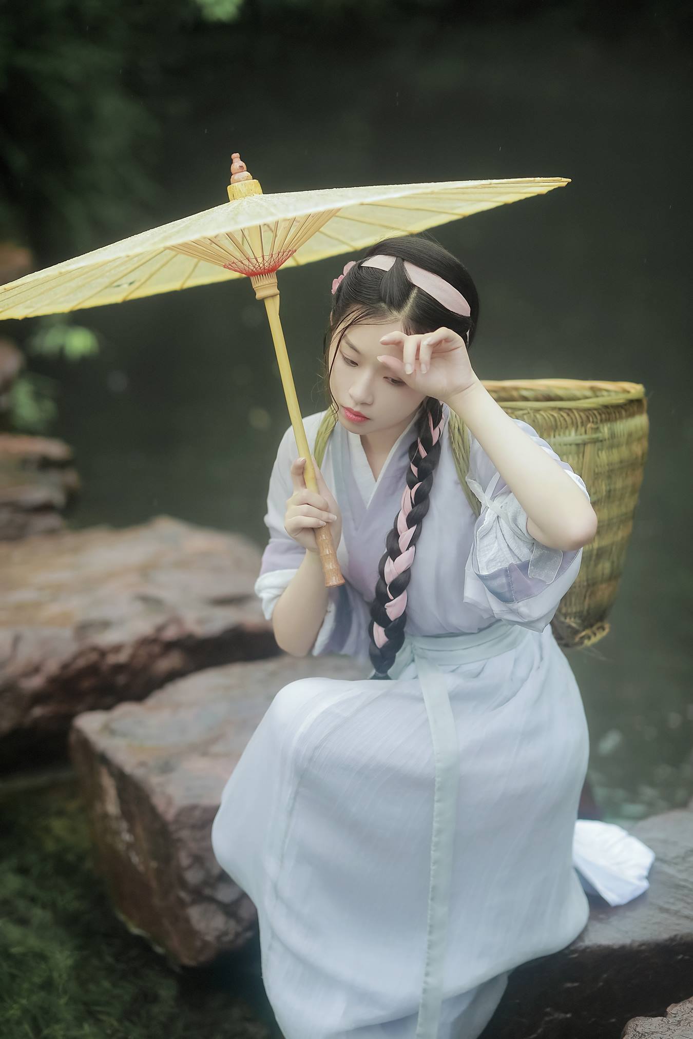 [YITUU艺图语] 2022.04.06 山居秋暝 _喵喵家的小鱼干_ [22P/374MB]