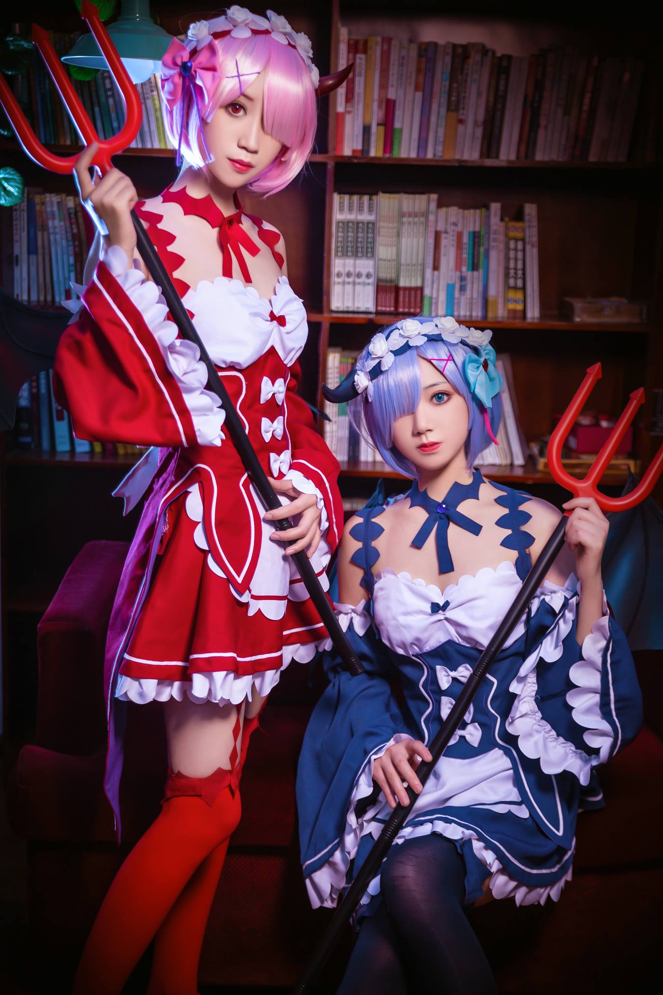 [YITUU艺图语] 2022.04.13 雷姆拉姆 模特合集 [22P/156MB]