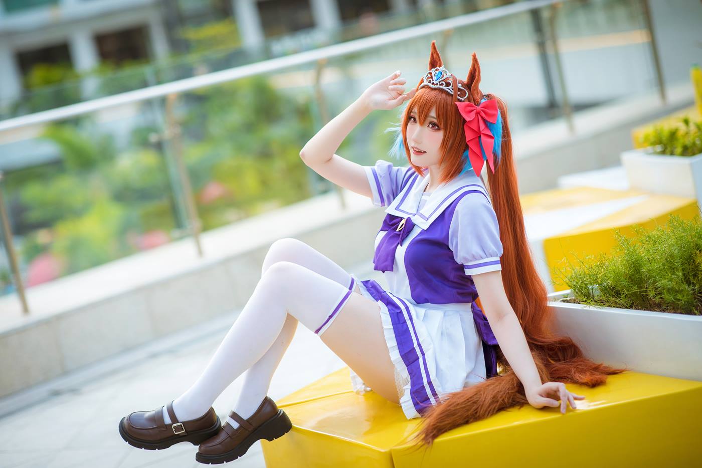 Coser瓜希酱福利 赛马娘 大和赤骥 [30P/108MB]