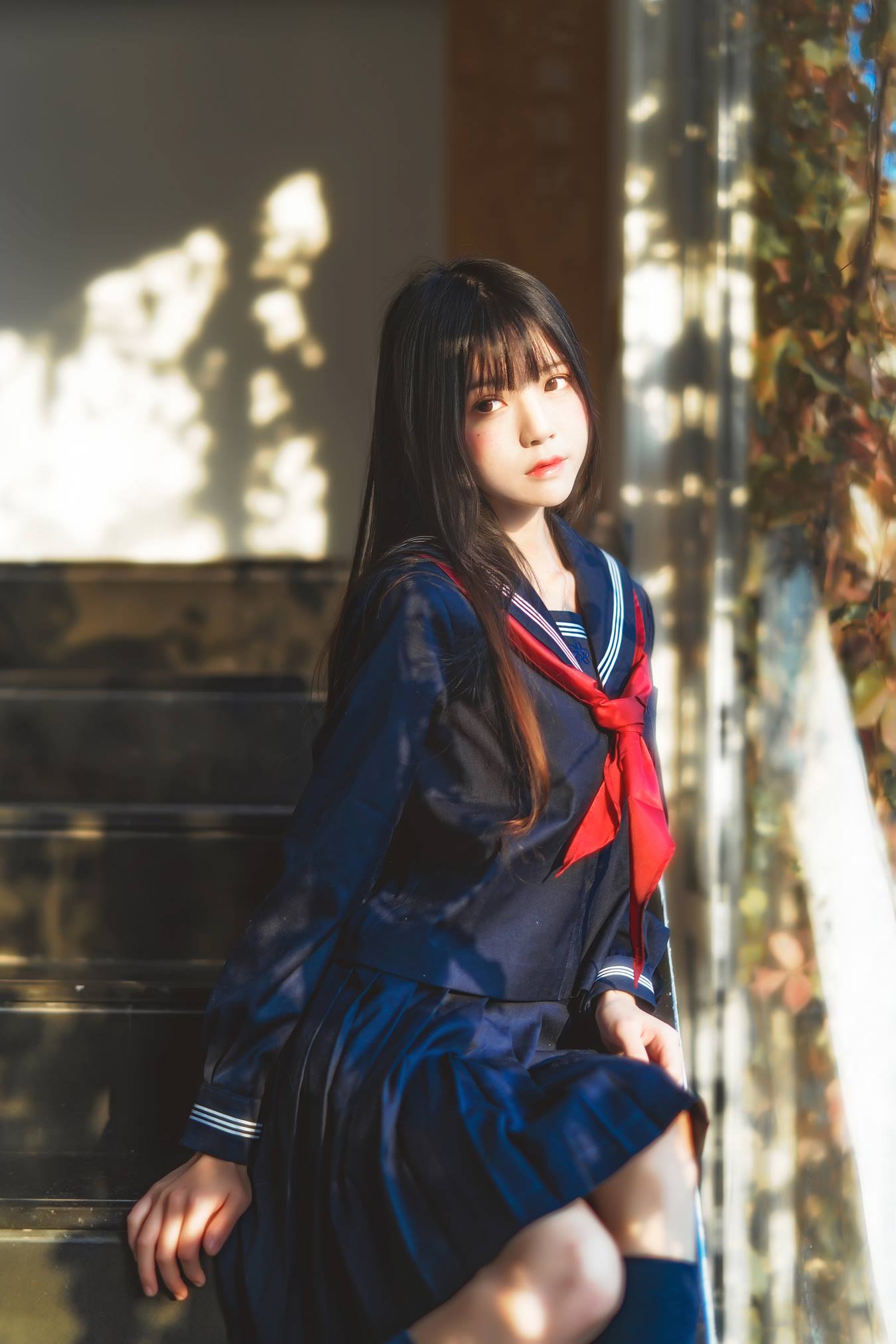 [YITUU艺图语] 2022.04.21 午后高校少女 桜桃喵 [42P/400MB]