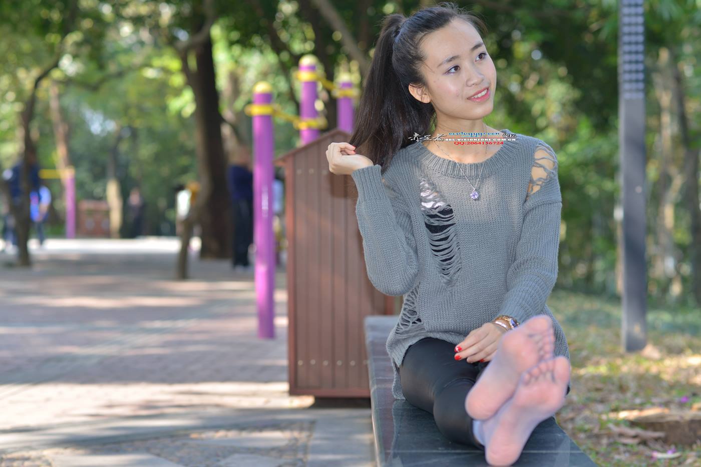 Ecologygreen摄影作品 NO.070 清秀妹纸的每足[33P/58MB]