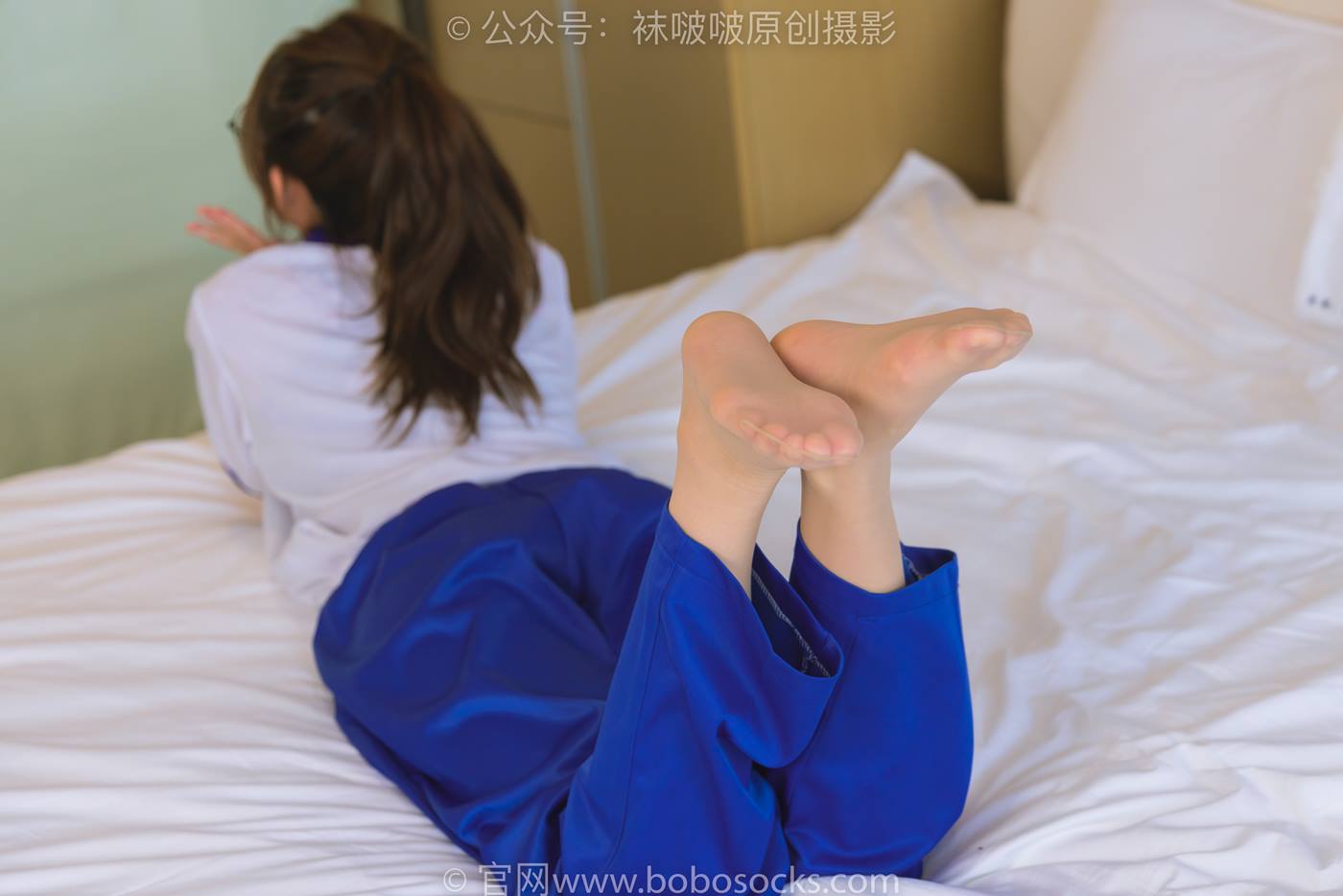 [BoBoSocks袜啵啵]NO.193 小沫-贝壳头板鞋、白棉袜、肉丝、校服裤里丝[140P/1V/6.07GB]
