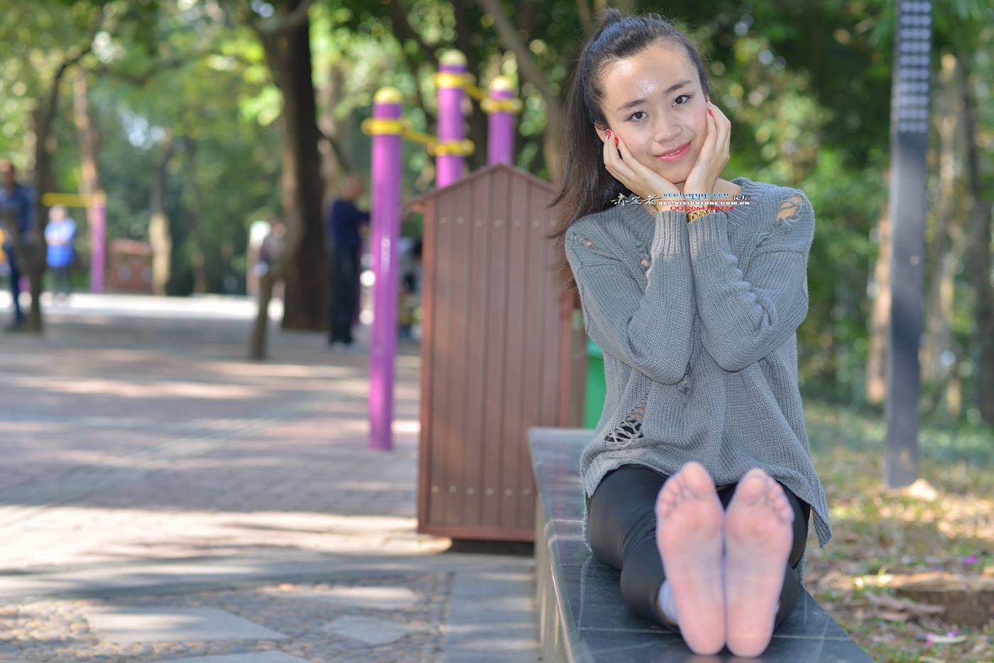 Ecologygreen摄影作品 NO.070 清秀妹纸的每足[33P/58MB]