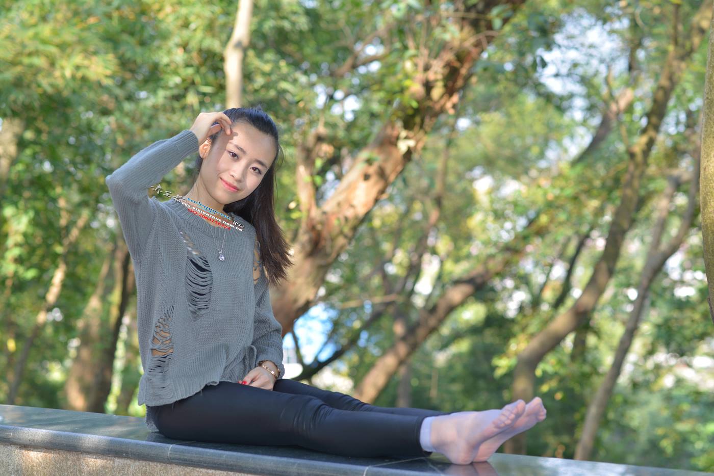 Ecologygreen摄影作品 NO.070 清秀妹纸的每足[33P/58MB]