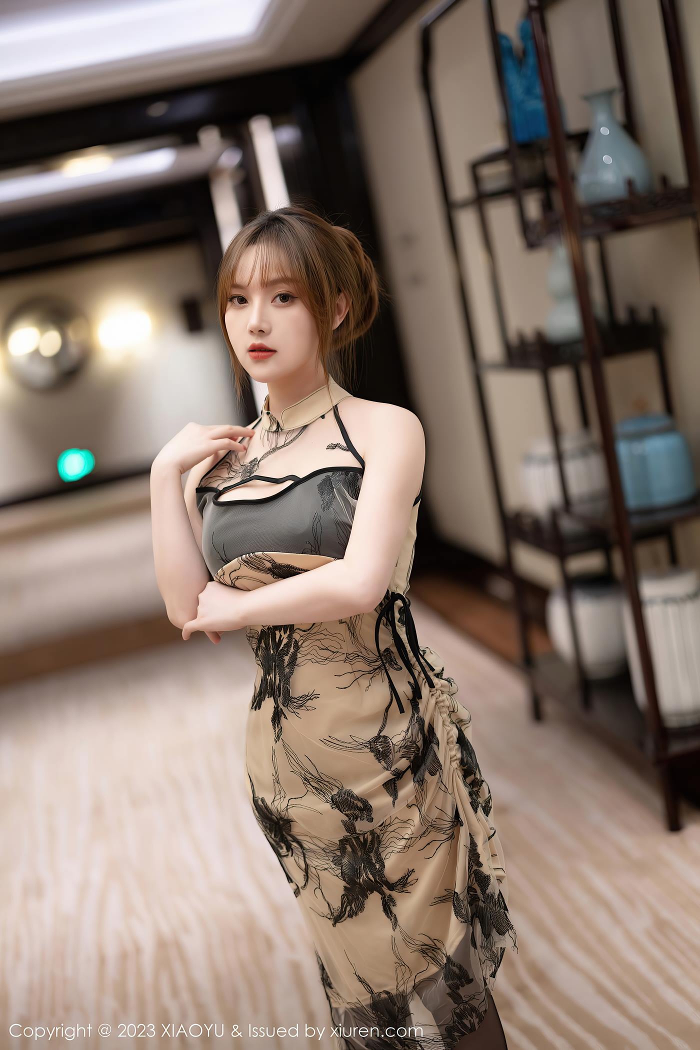 [XIAOYU语画界] 2023.04.11 VOL.1004 豆瓣酱 黑丝美腿[85P/693MB]