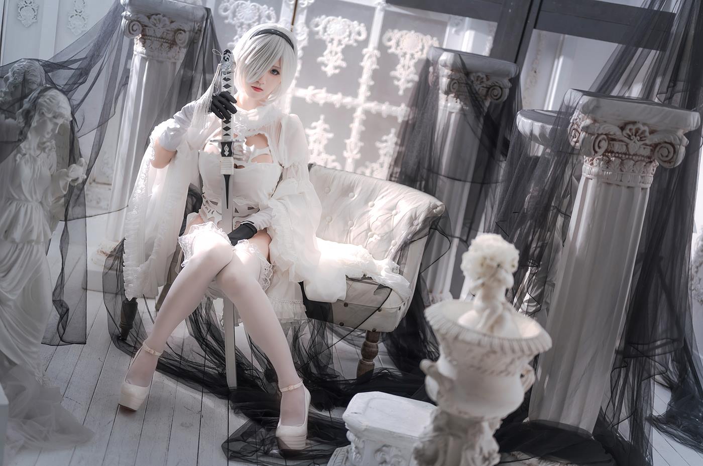 动漫博主 桜满三时  2B花嫁 [20P/366MB]