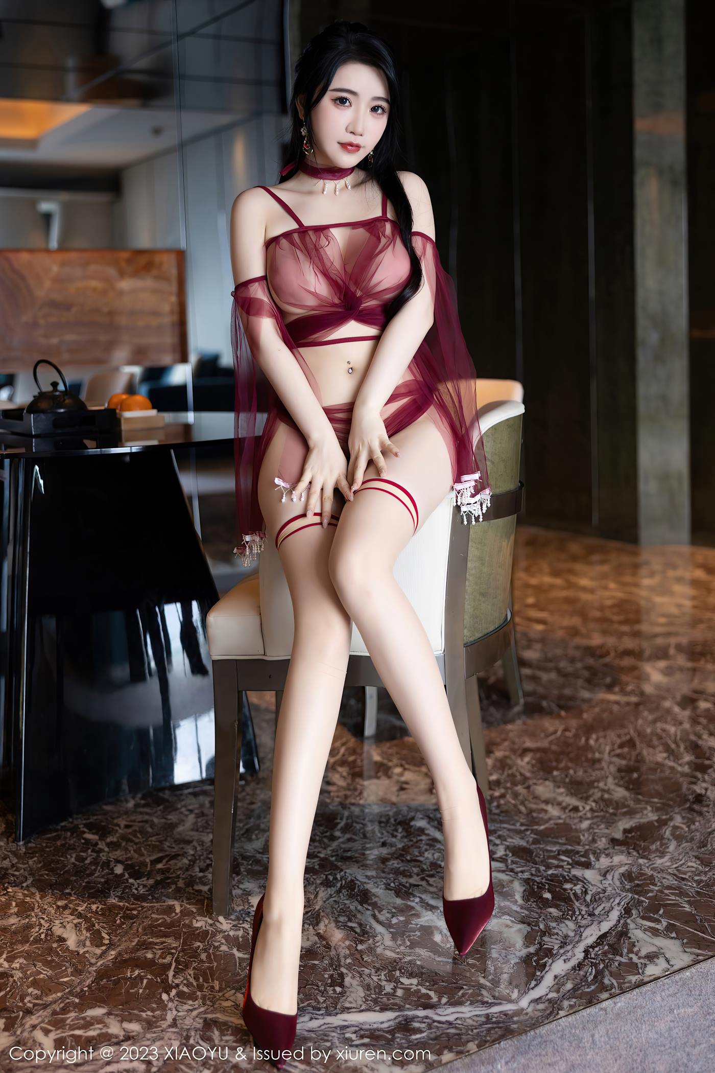 [XIAOYU语画界] 2023.04.19 VOL.1010 Cherry樱桃酱 杭州旅拍[76P/638MB]