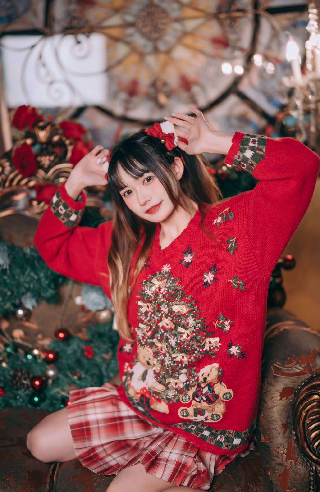 [YITUU艺图语] 2022.04.26 温馨圣诞 兔子Zzz不吃胡萝卜 [24P/156MB]