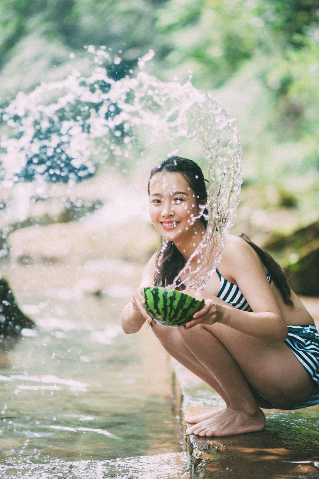 [YITUU艺图语] 2022.04.22 清涼の夏 茶架 [28P/300MB]