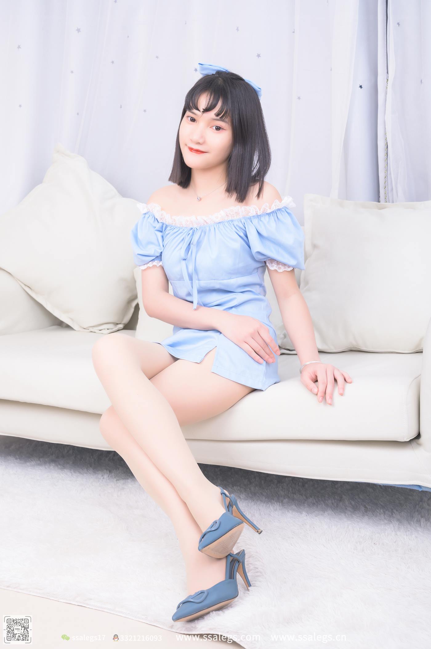[SSA丝社]超清写真 NO.514 冰冰 肉丝袜写真（上）[141P/1.28GB]