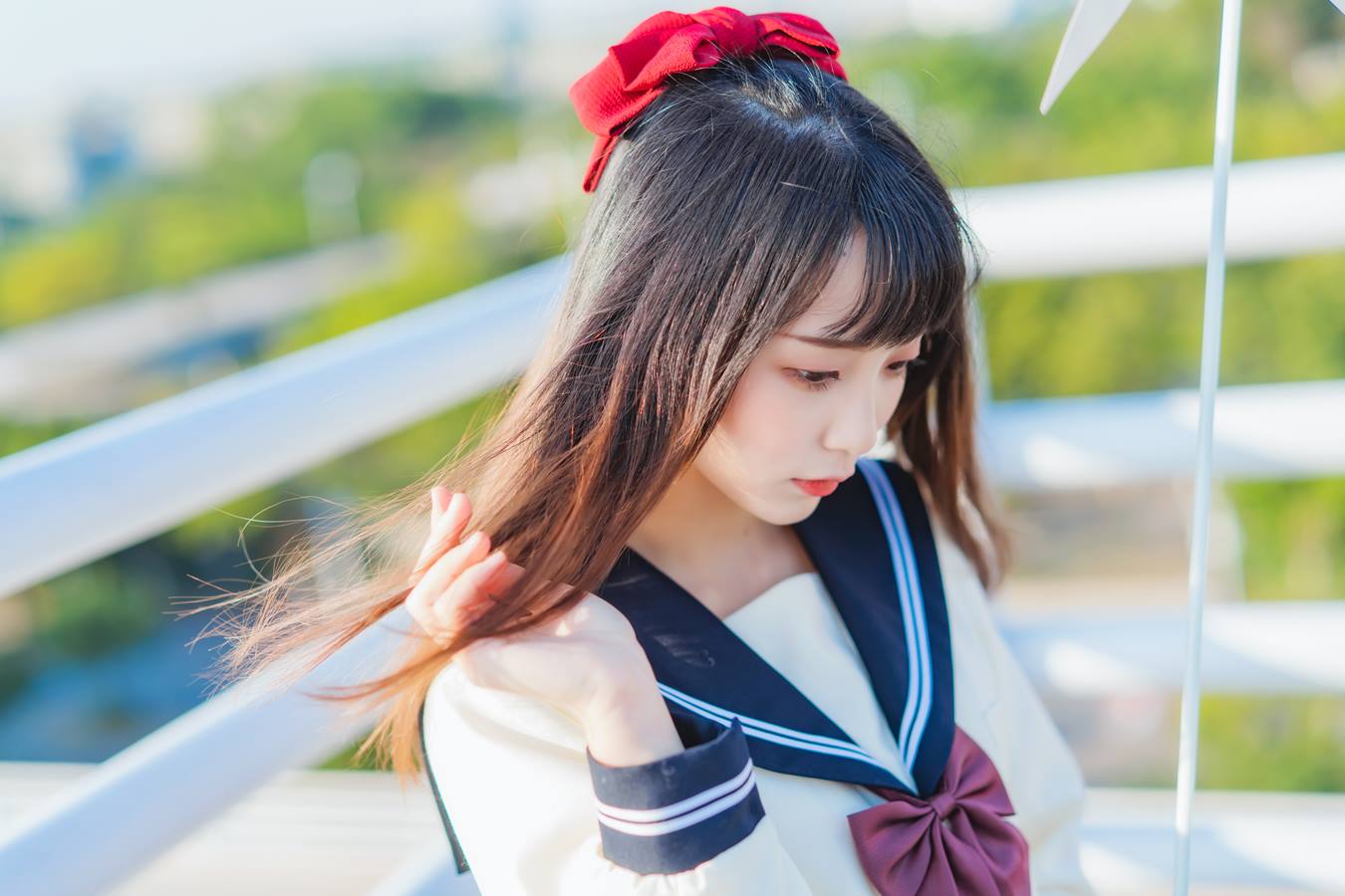 [YITUU艺图语] 2022.04.27 白色风车 思涼poi [26P/302MB]