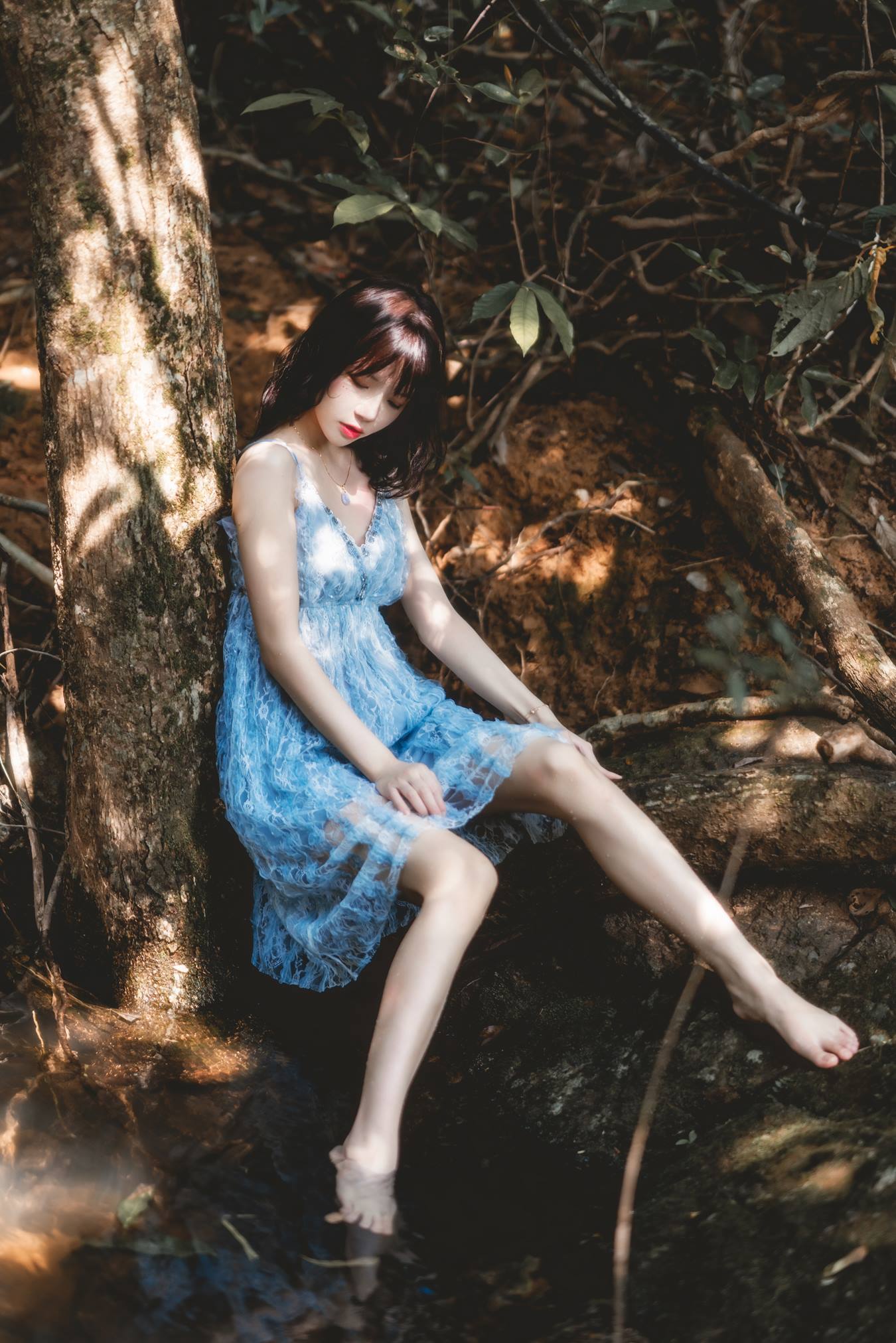 [YITUU艺图语] 2022.04.22 在水一方 桜桃喵 [22P/401MB]