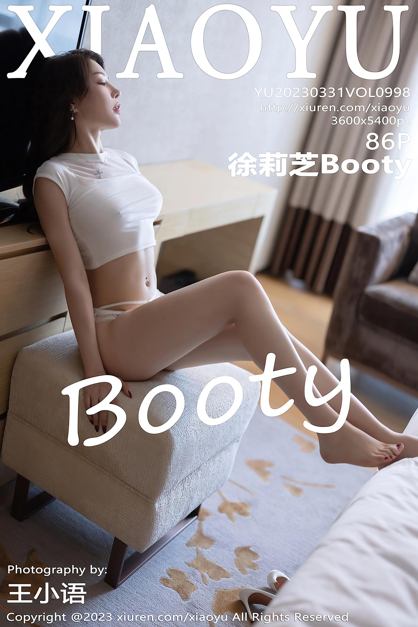 [XIAOYU语画界] 2023.03.31 VOL.998 徐莉芝Booty 丝袜美腿[87P/718MB]