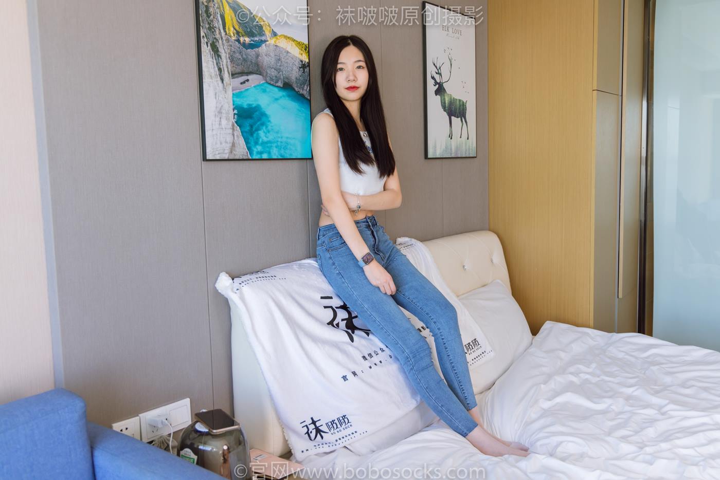 [BoBoSocks袜啵啵]NO.201 小甜豆-高跟鞋、白丝[140P/1V/6.87GB]