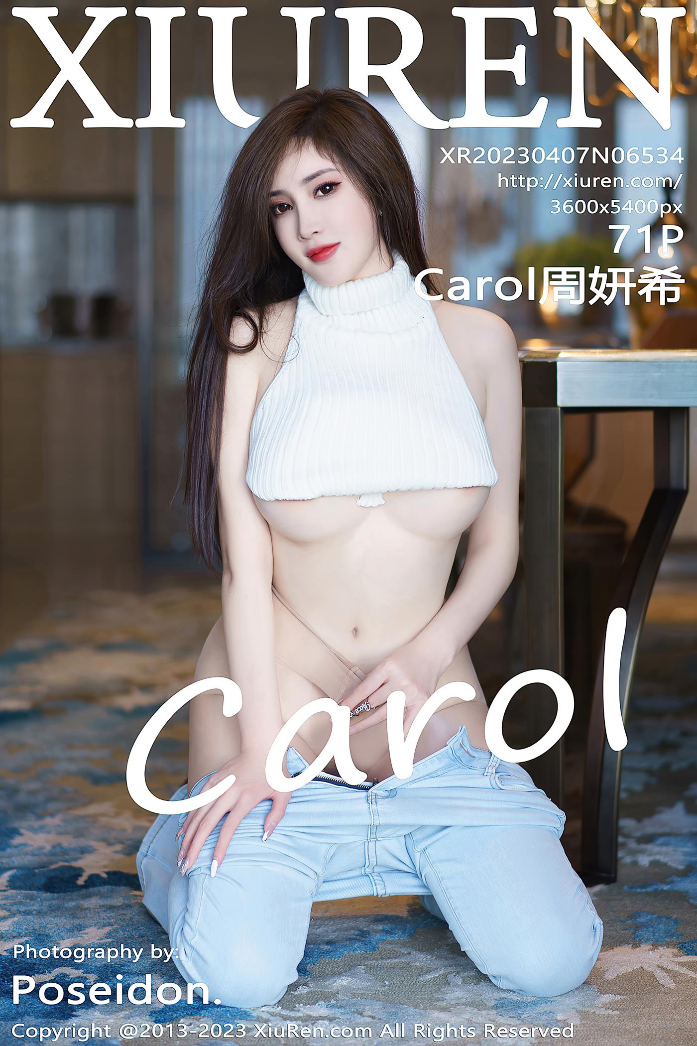 [Xiuren秀人网]2023.04.07 NO.6534 Carol周妍希[71+1P/670MB]