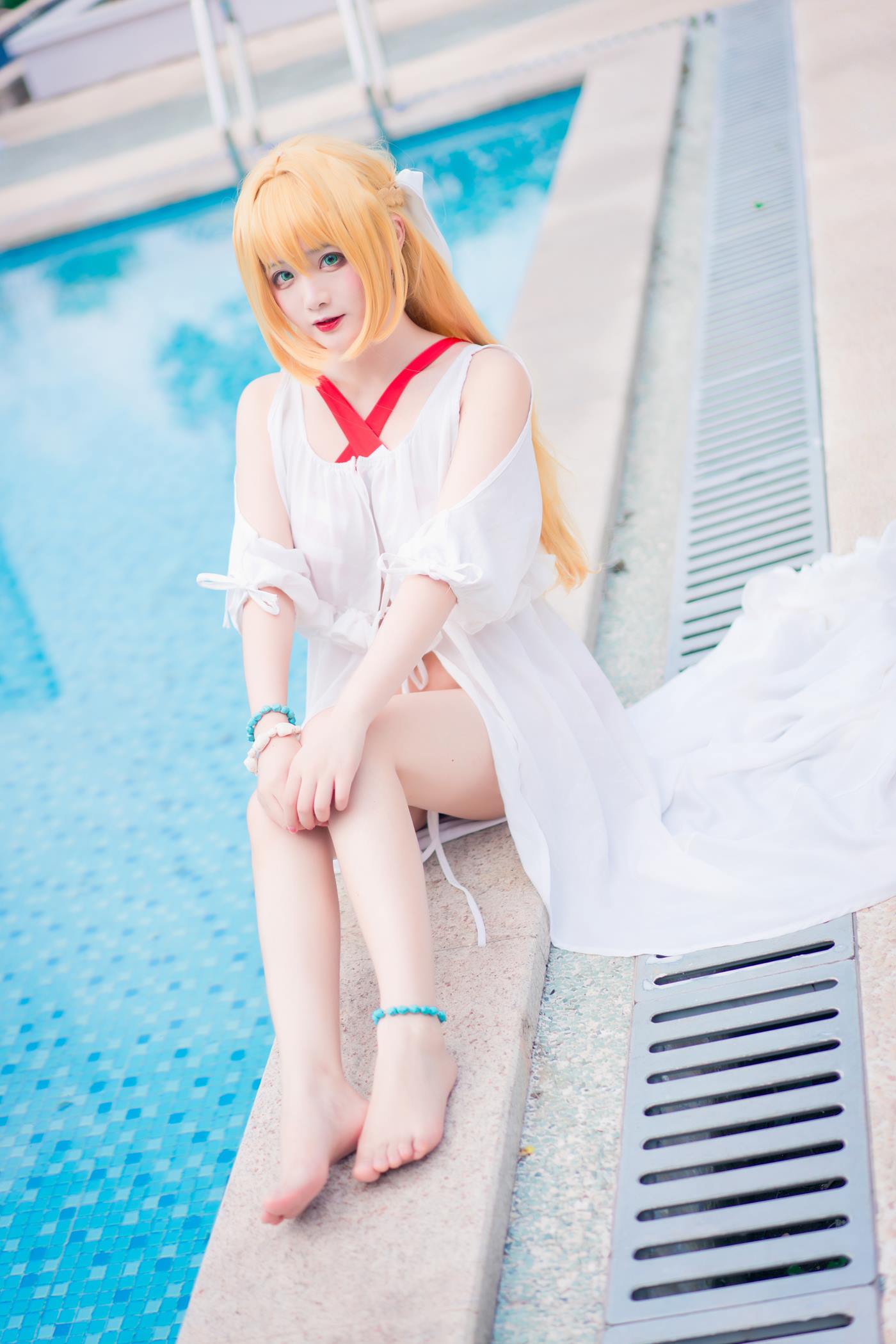 七海抹茶酱 - 尼禄泳装[17P/123MB]