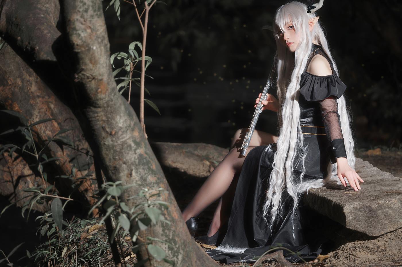 Cien恩恩 - 明日方舟闪灵[14P/37MB]