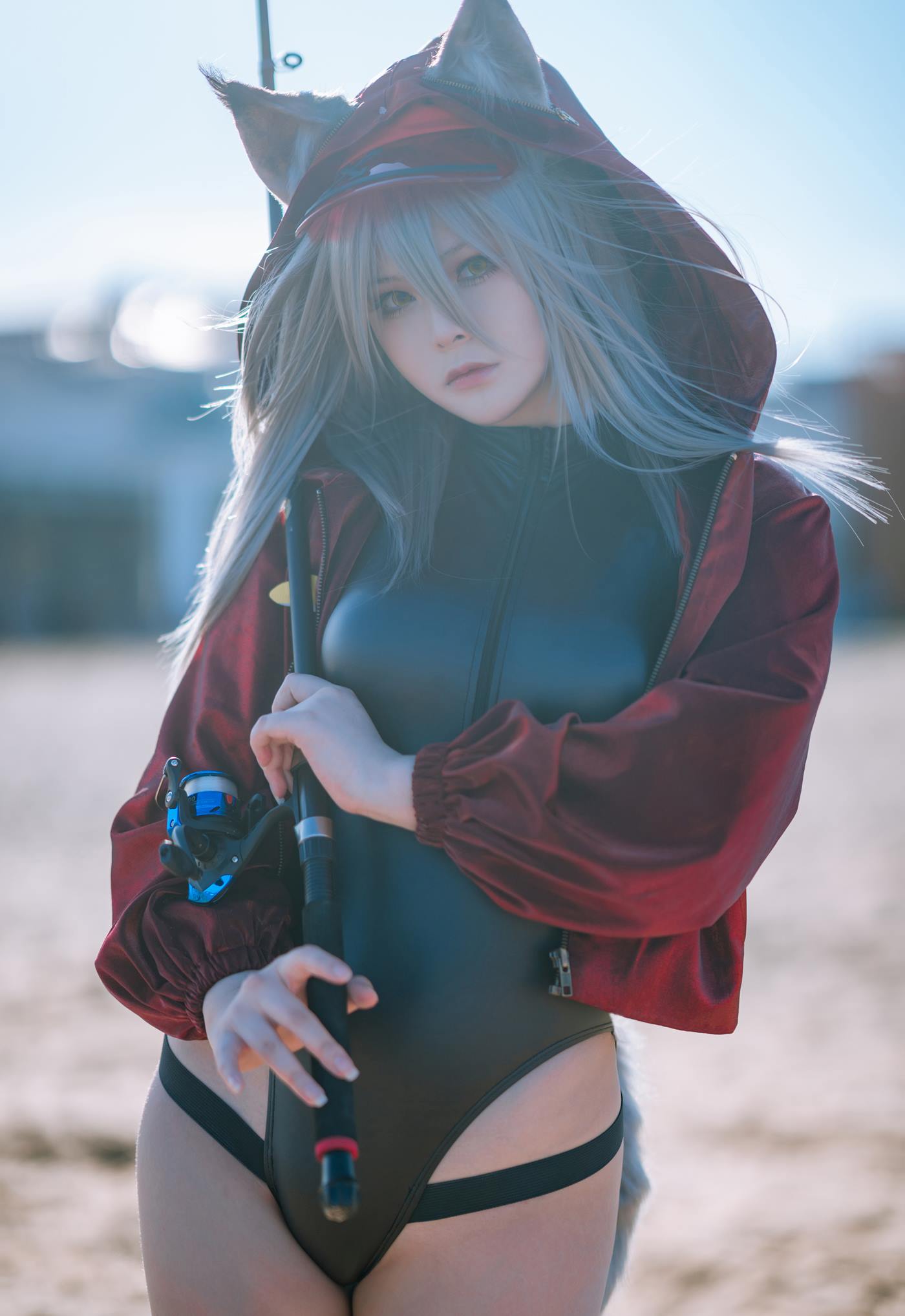 w百合欧皇子w  - 明日方舟 轻风 LB01 红[12P/97.1MB]