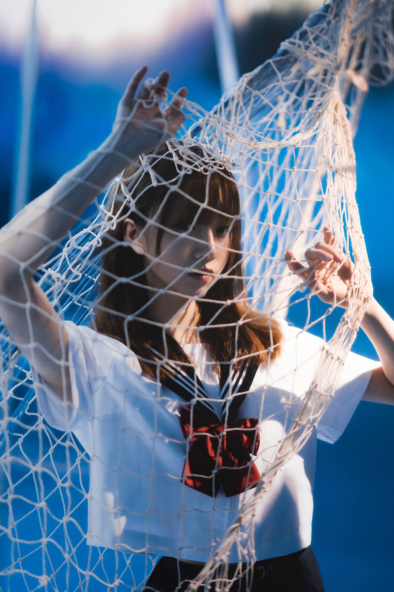 [YITUU艺图语] 2022.05.20 十分之七的蓝 Kitaro_绮太郎 [32P/753MB]