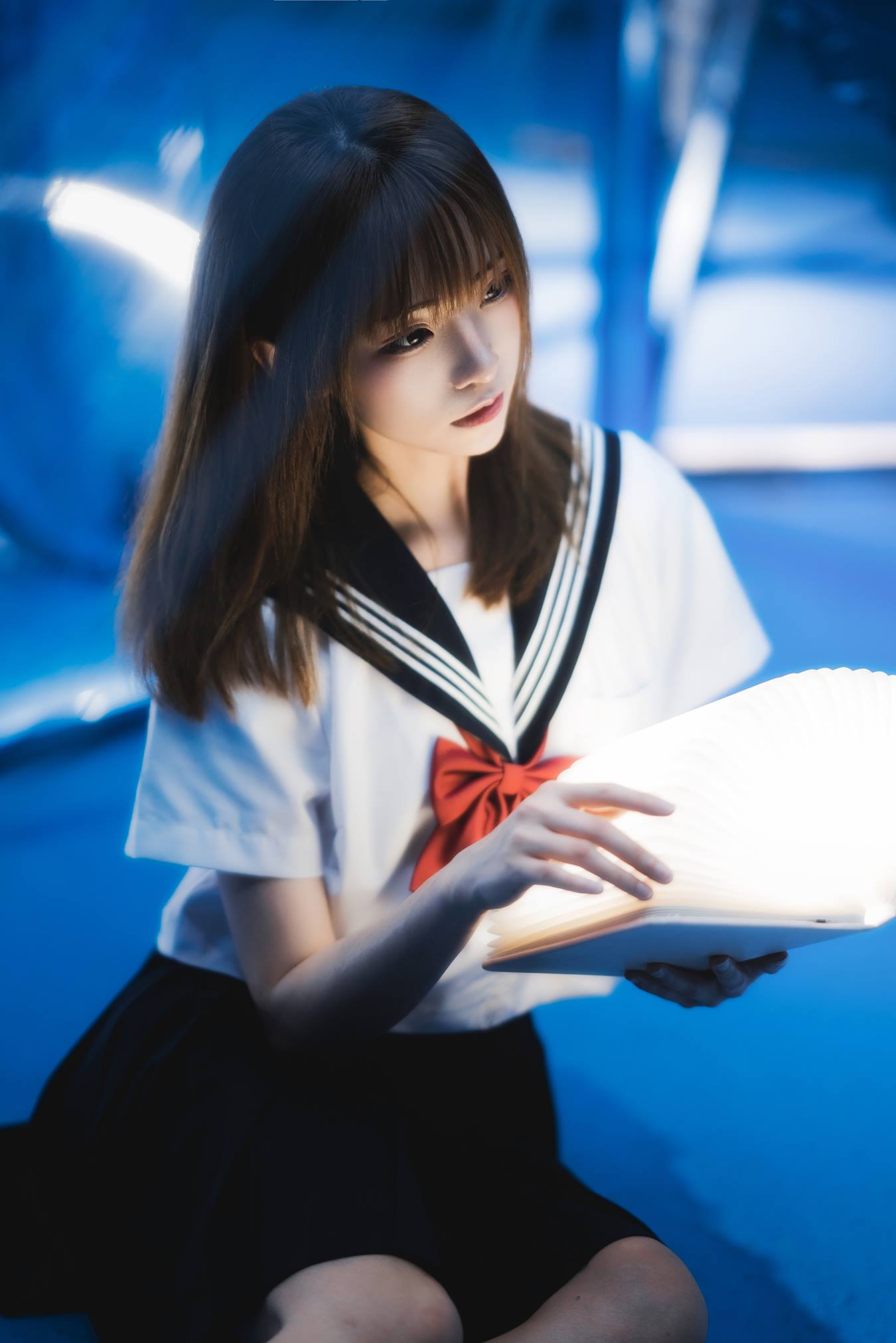 [YITUU艺图语] 2022.05.20 十分之七的蓝 Kitaro_绮太郎 [32P/753MB]